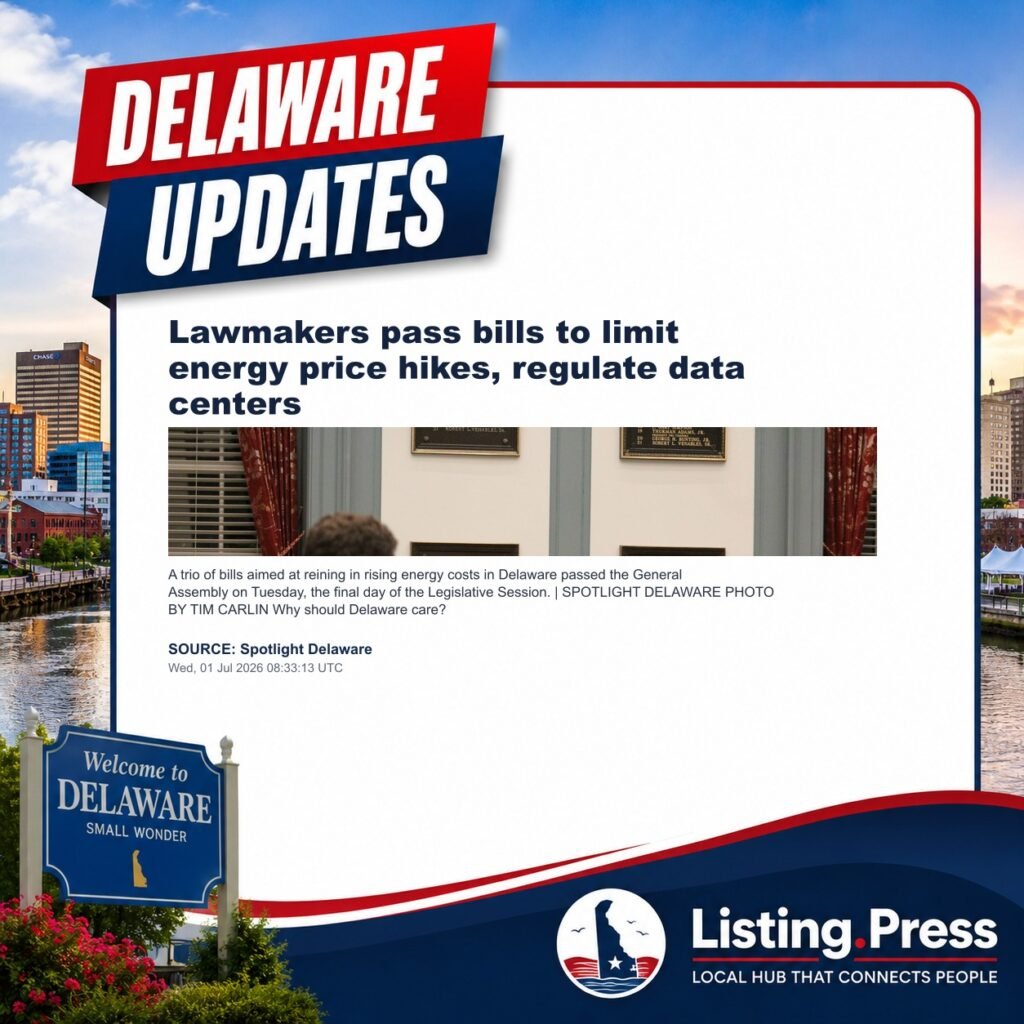 Lawmakers pass bills to limit energy price hikes, regulate data centers