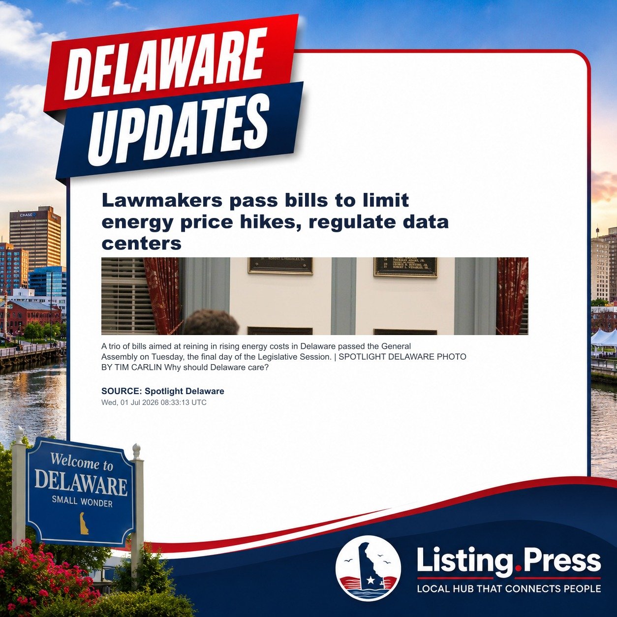 Lawmakers pass bills to limit energy price hikes, regulate data centers