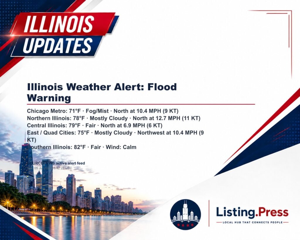 Illinois Weather Alert: Flood Warning