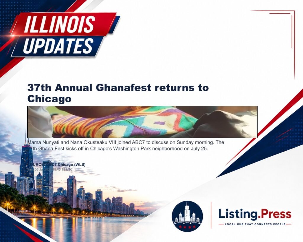 37th Annual Ghanafest returns to Chicago