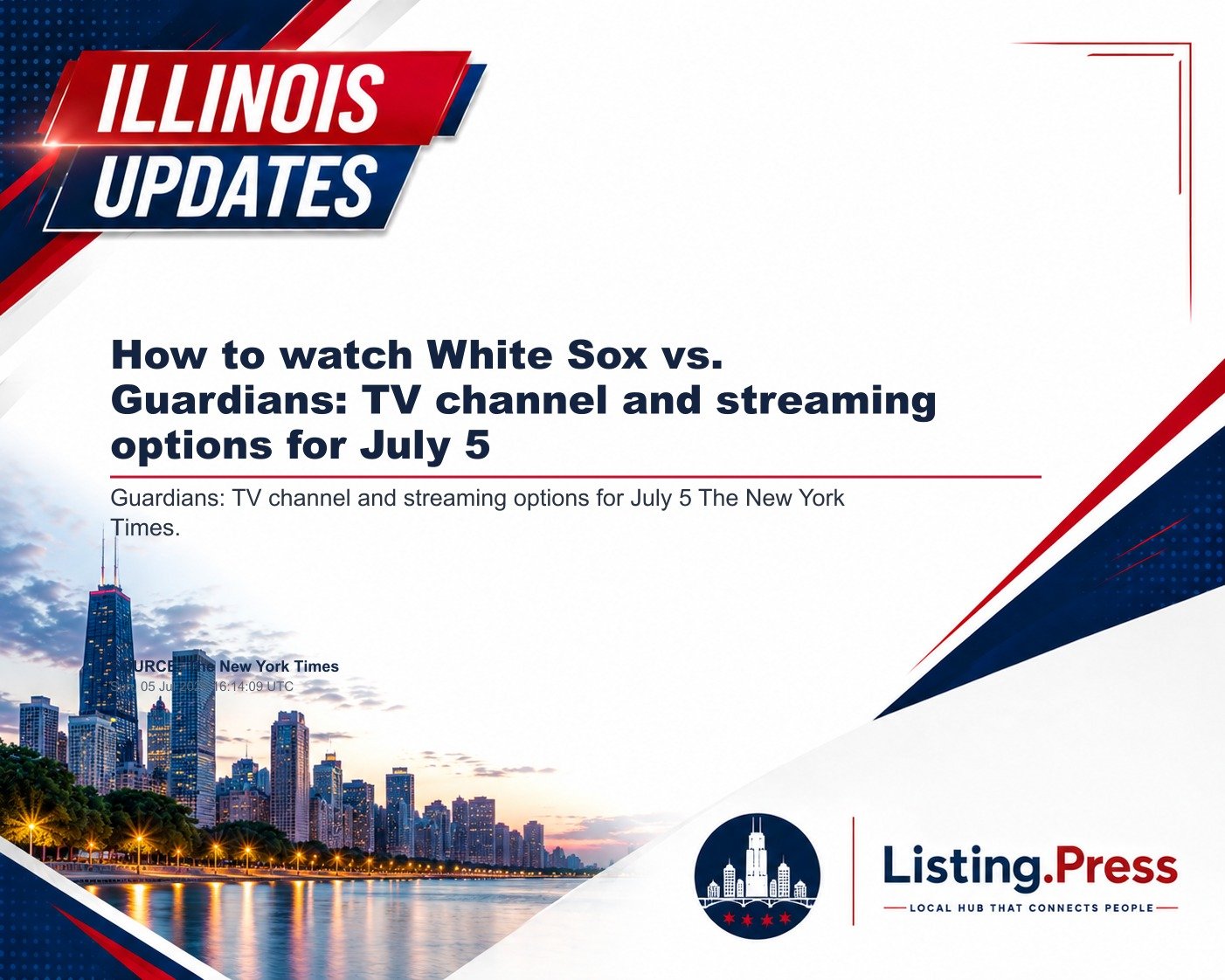How to watch White Sox vs. Guardians: TV channel and streaming options for July 5