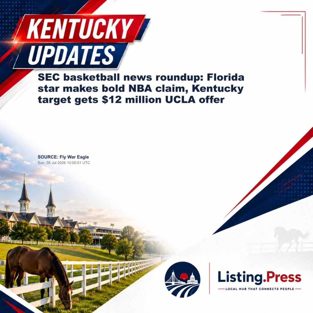 SEC basketball news roundup: Florida star makes bold NBA claim, Kentucky target gets $12 million UCLA offer