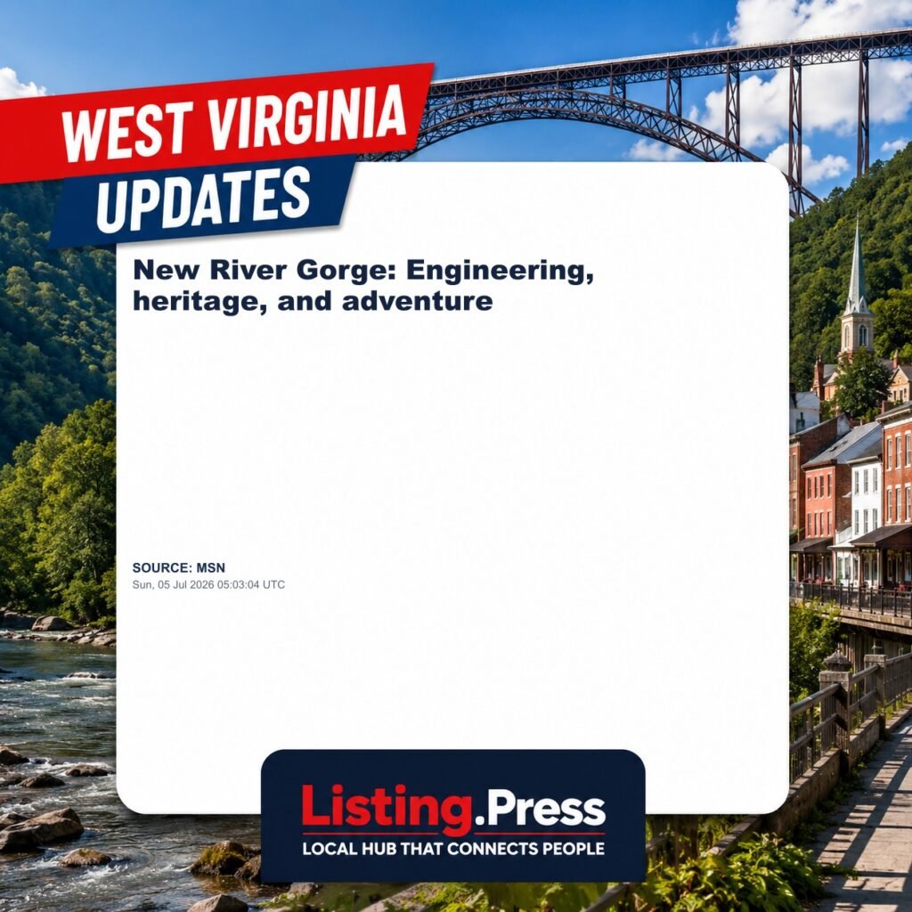 New River Gorge: Engineering, heritage, and adventure
