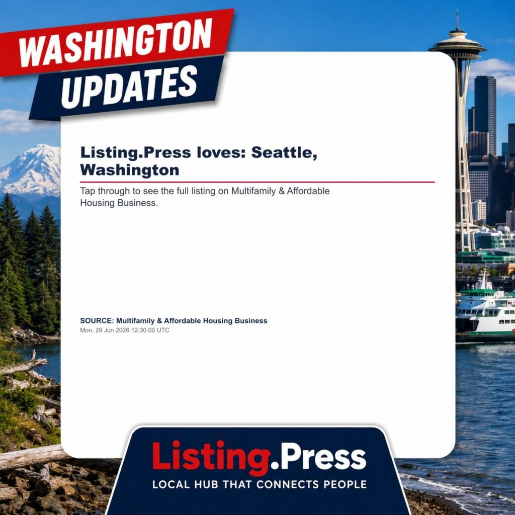 Listing.Press loves: Seattle, Washington