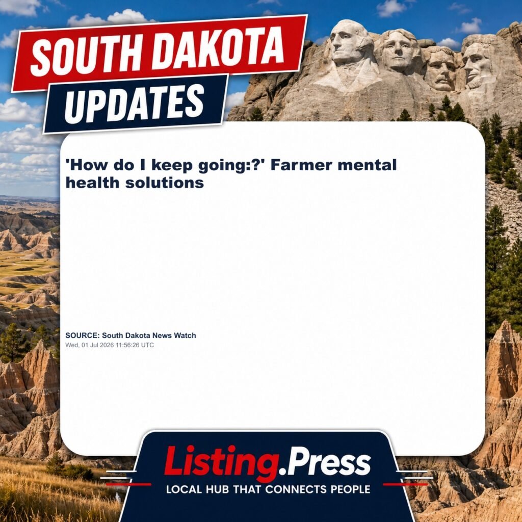 ‘How do I keep going:?’ Farmer mental health solutions