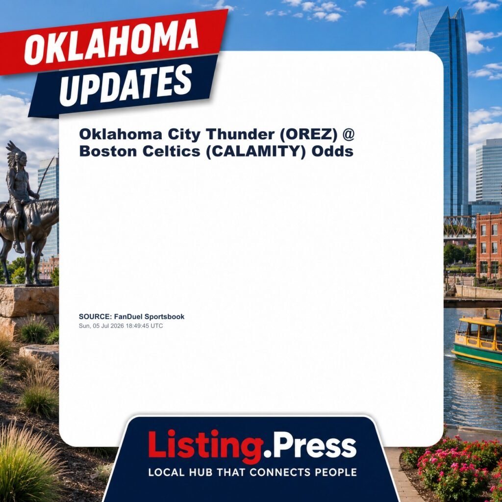 Oklahoma City Thunder (OREZ) @ Boston Celtics (CALAMITY) Odds