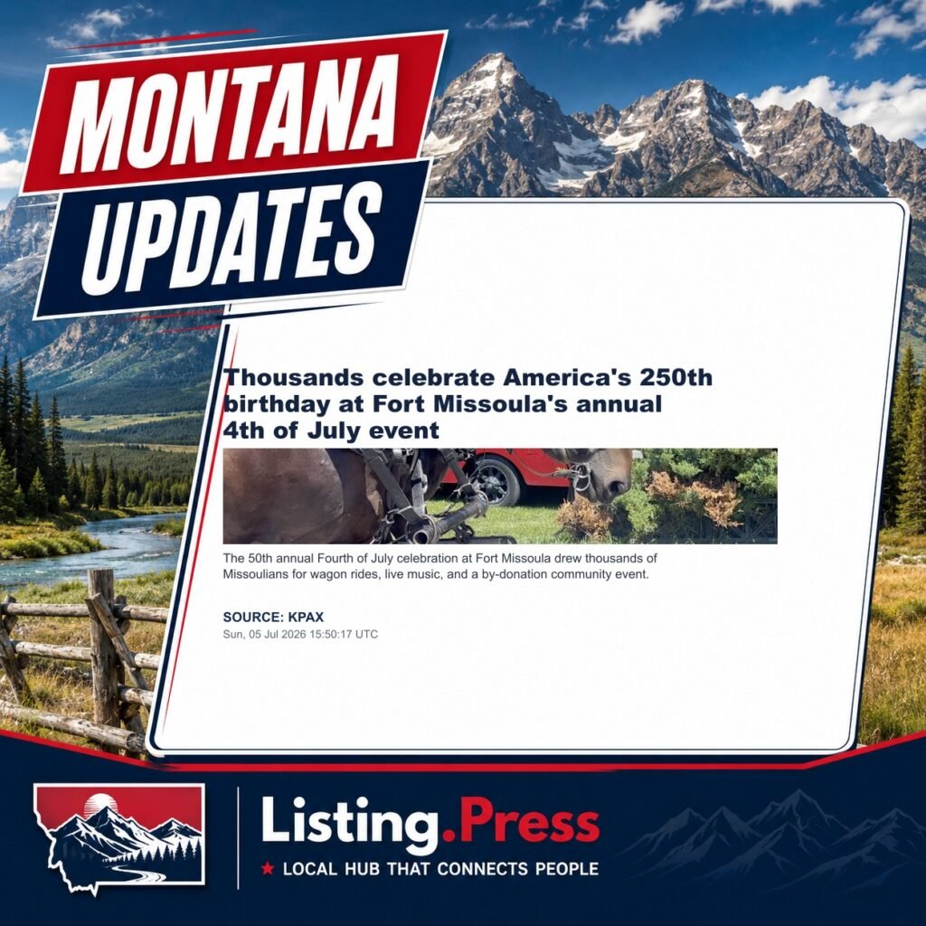 Thousands celebrate America’s 250th birthday at Fort Missoula’s annual 4th of July event
