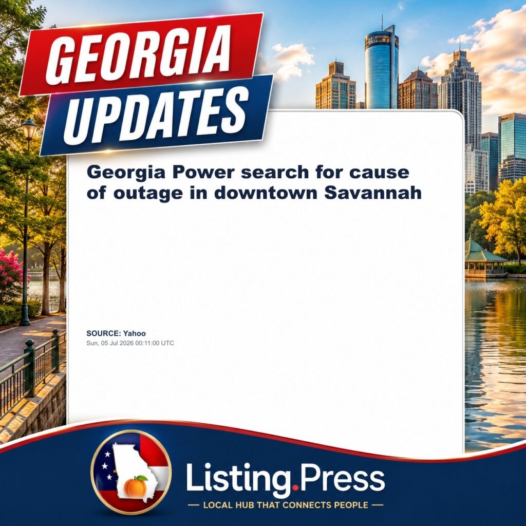 Georgia Power search for cause of outage in downtown Savannah
