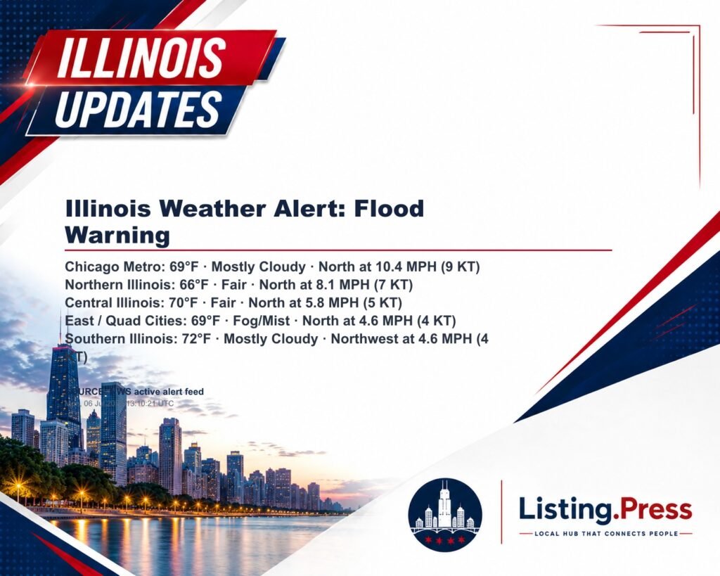 Illinois Weather Alert: Flood Warning