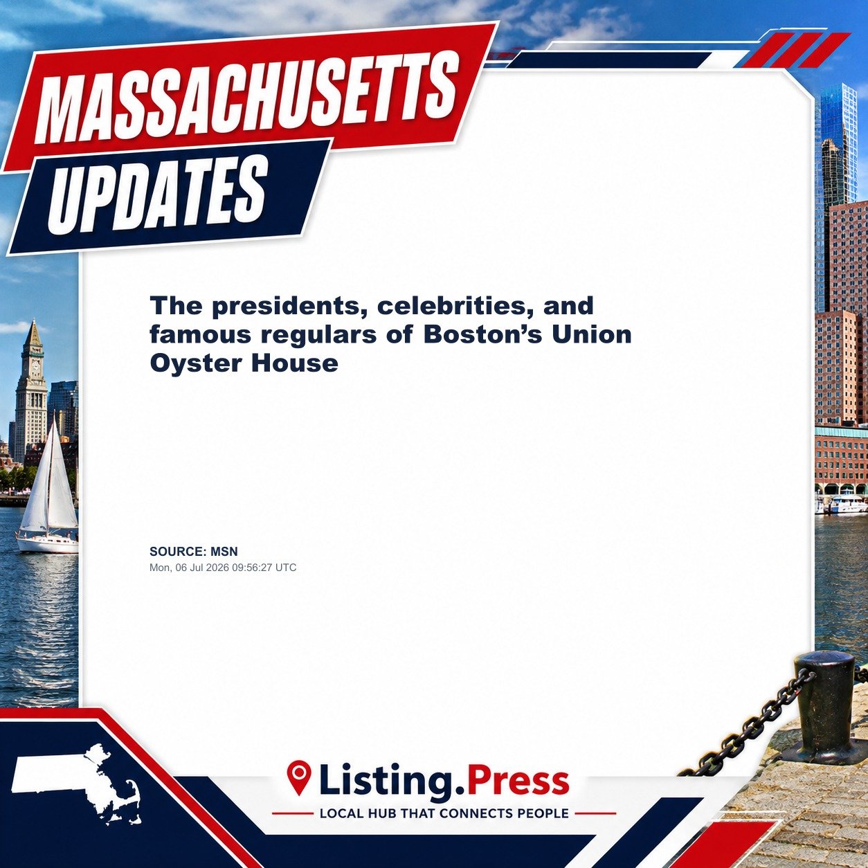 The presidents, celebrities, and famous regulars of Boston’s Union Oyster House
