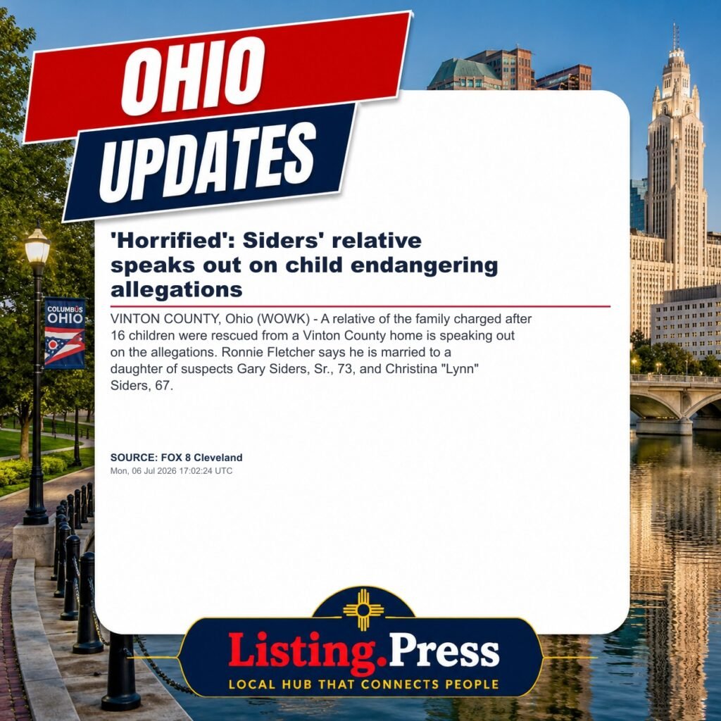 ‘Horrified’: Siders’ relative speaks out on child endangering allegations