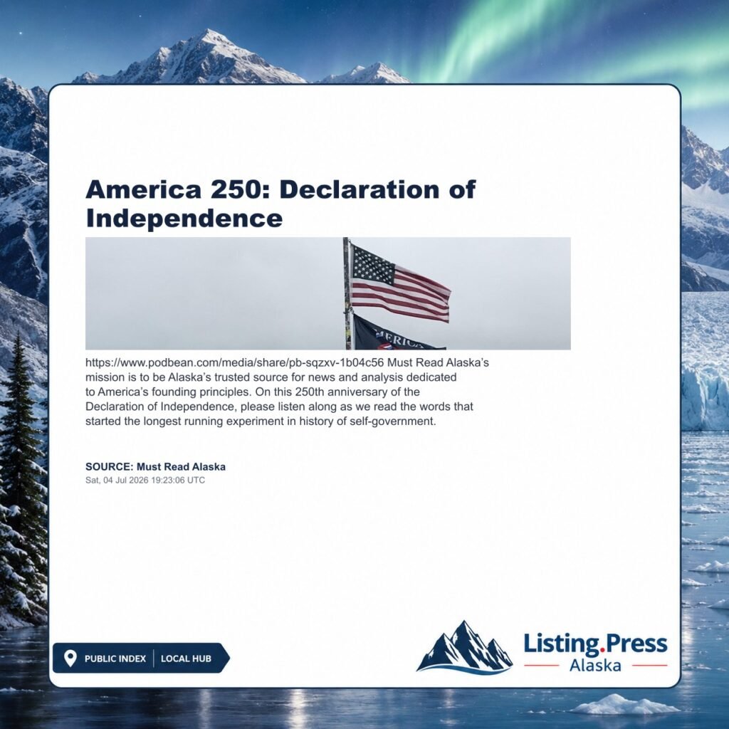 America 250: Declaration of Independence