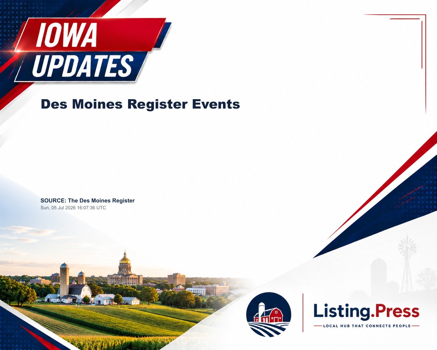 Des Moines Register Events