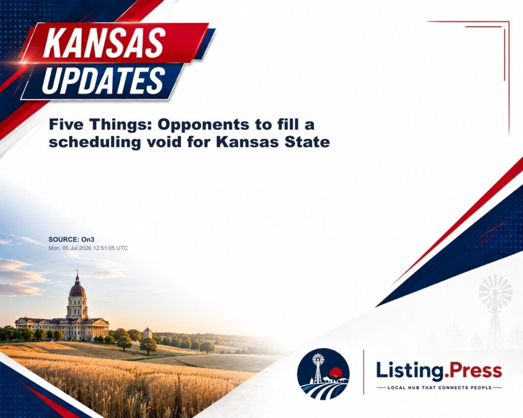Five Things: Opponents to fill a scheduling void for Kansas State