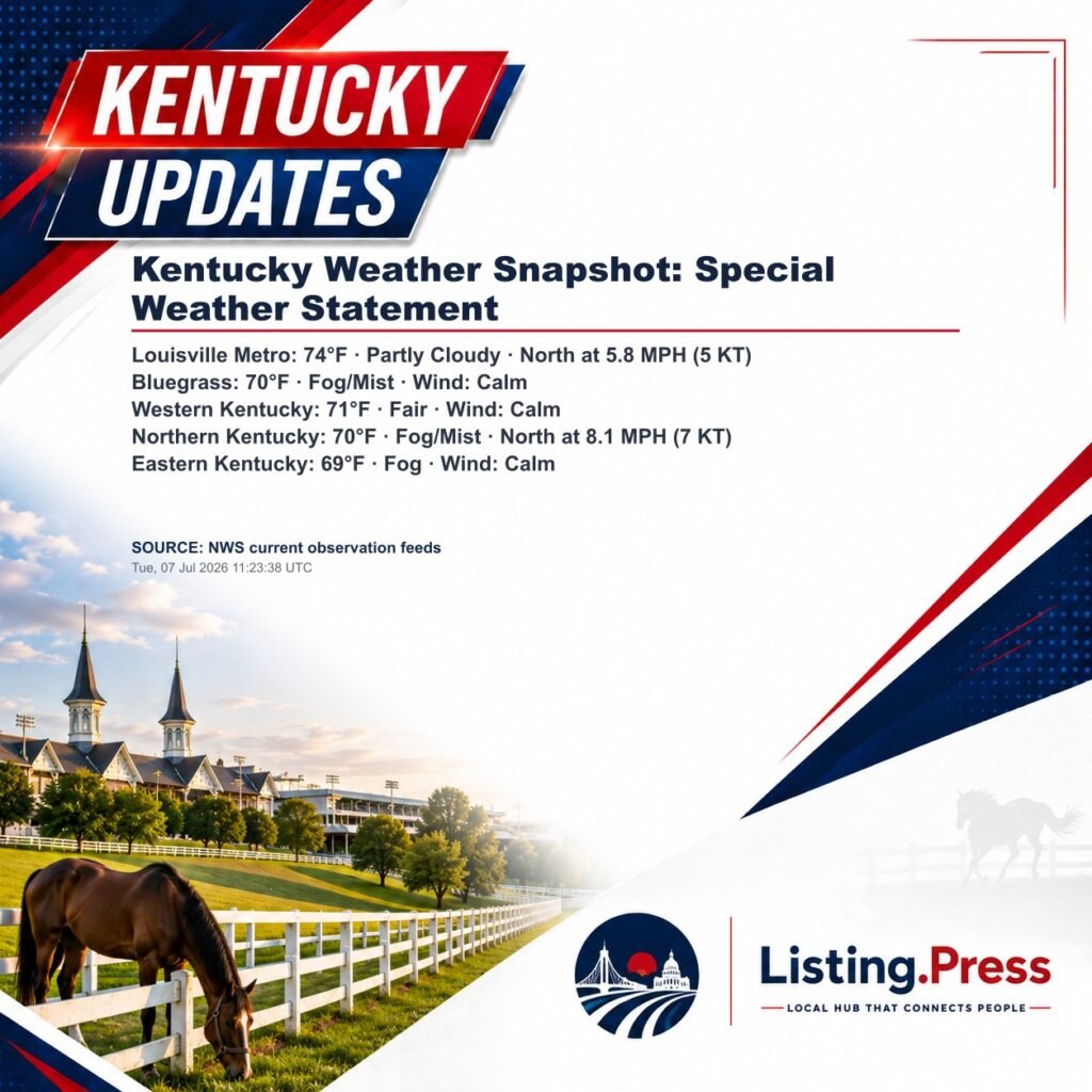 Kentucky Weather Snapshot: Special Weather Statement