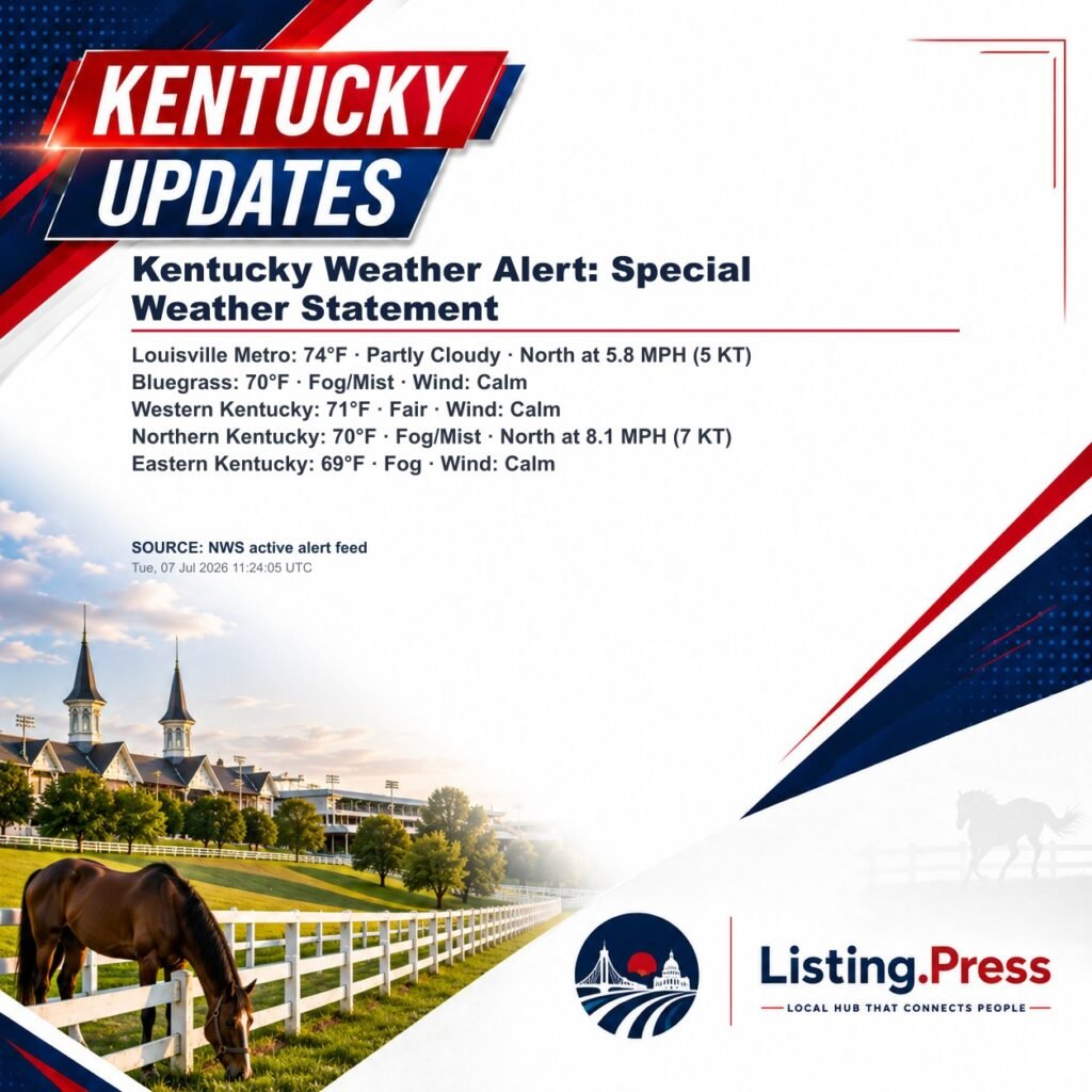 Kentucky Weather Alert: Special Weather Statement