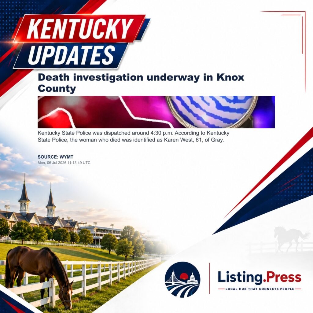 Death investigation underway in Knox County