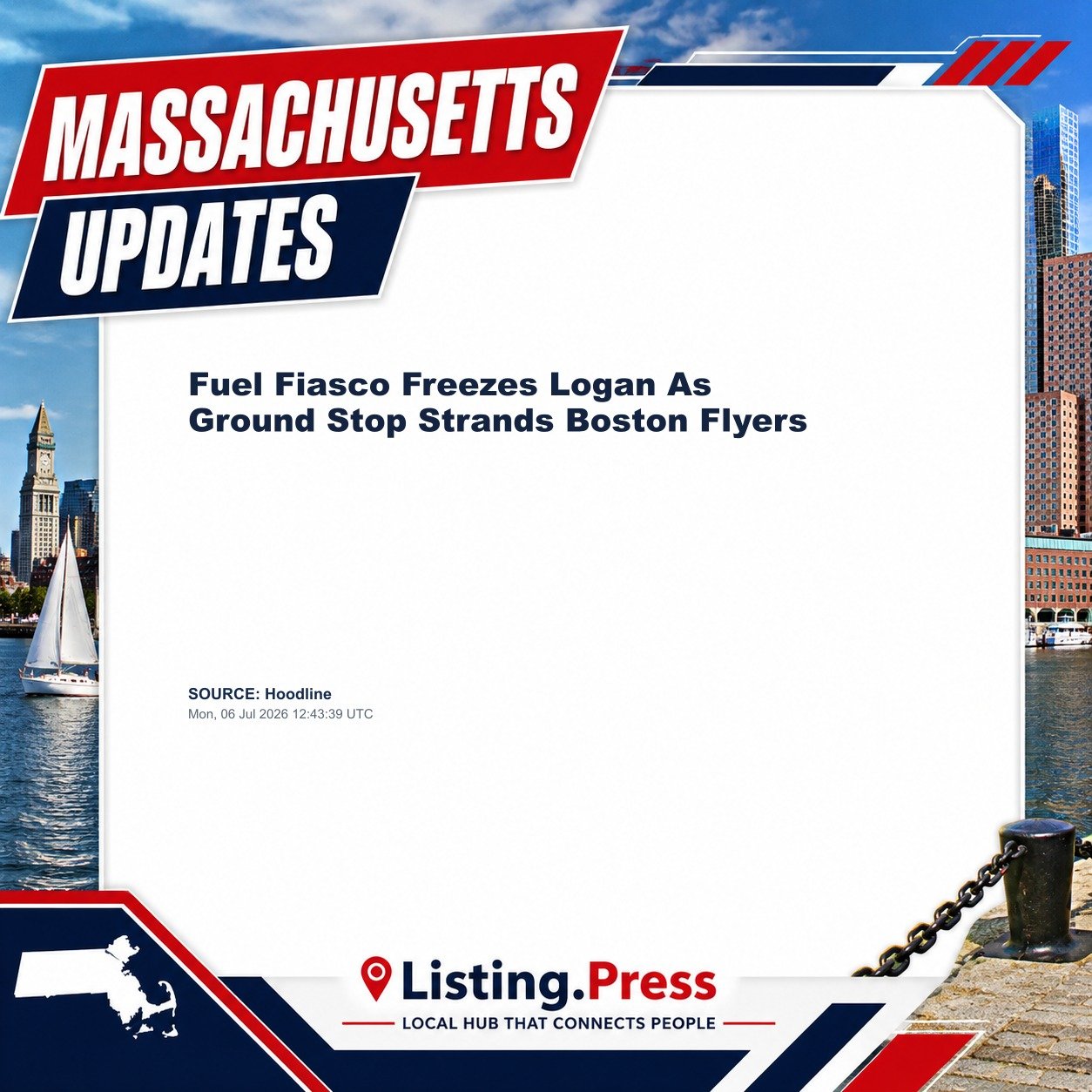 Fuel Fiasco Freezes Logan As Ground Stop Strands Boston Flyers