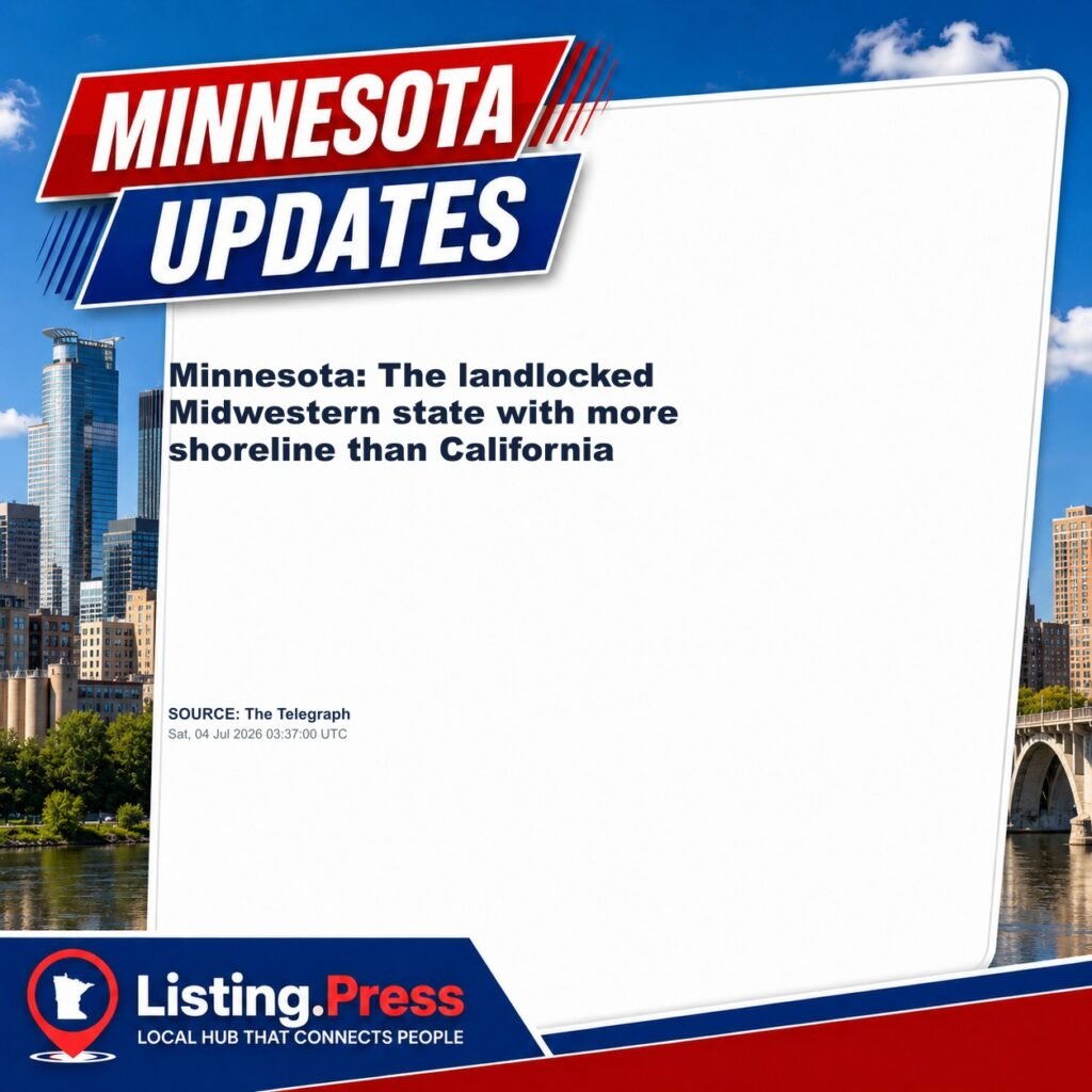 Minnesota: The landlocked Midwestern state with more shoreline than California