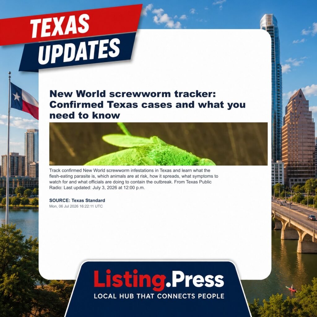 New World screwworm tracker: Confirmed Texas cases and what you need to know