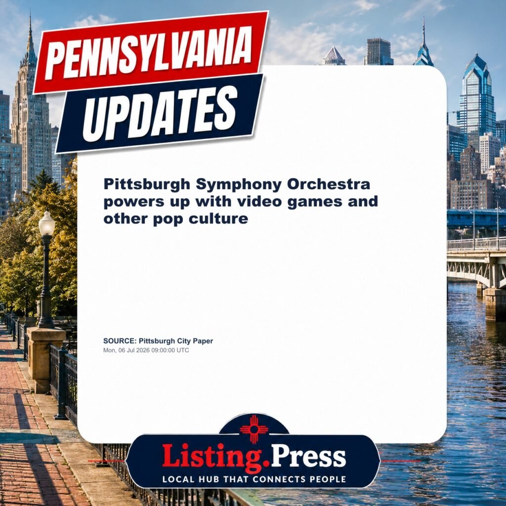 Pittsburgh Symphony Orchestra powers up with video games and other pop culture