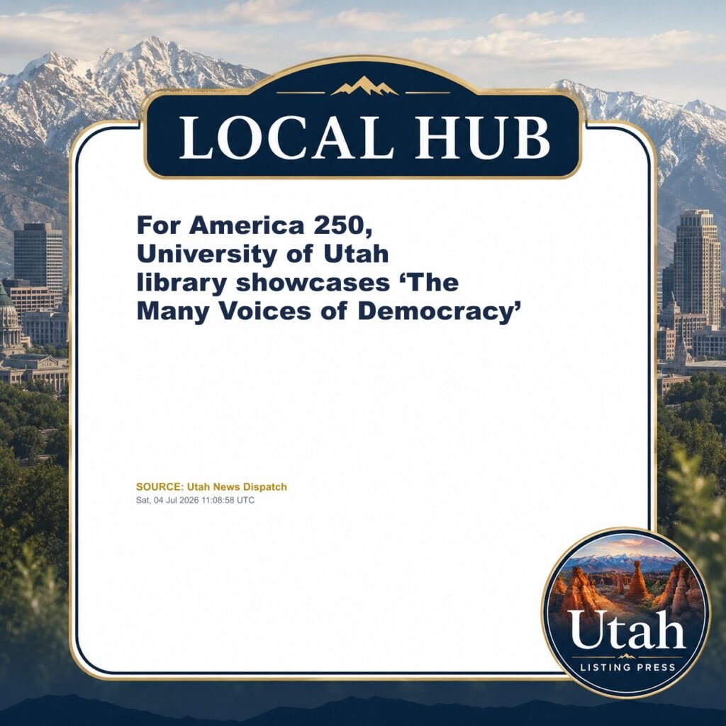 For America 250, University of Utah library showcases ‘The Many Voices of Democracy’
