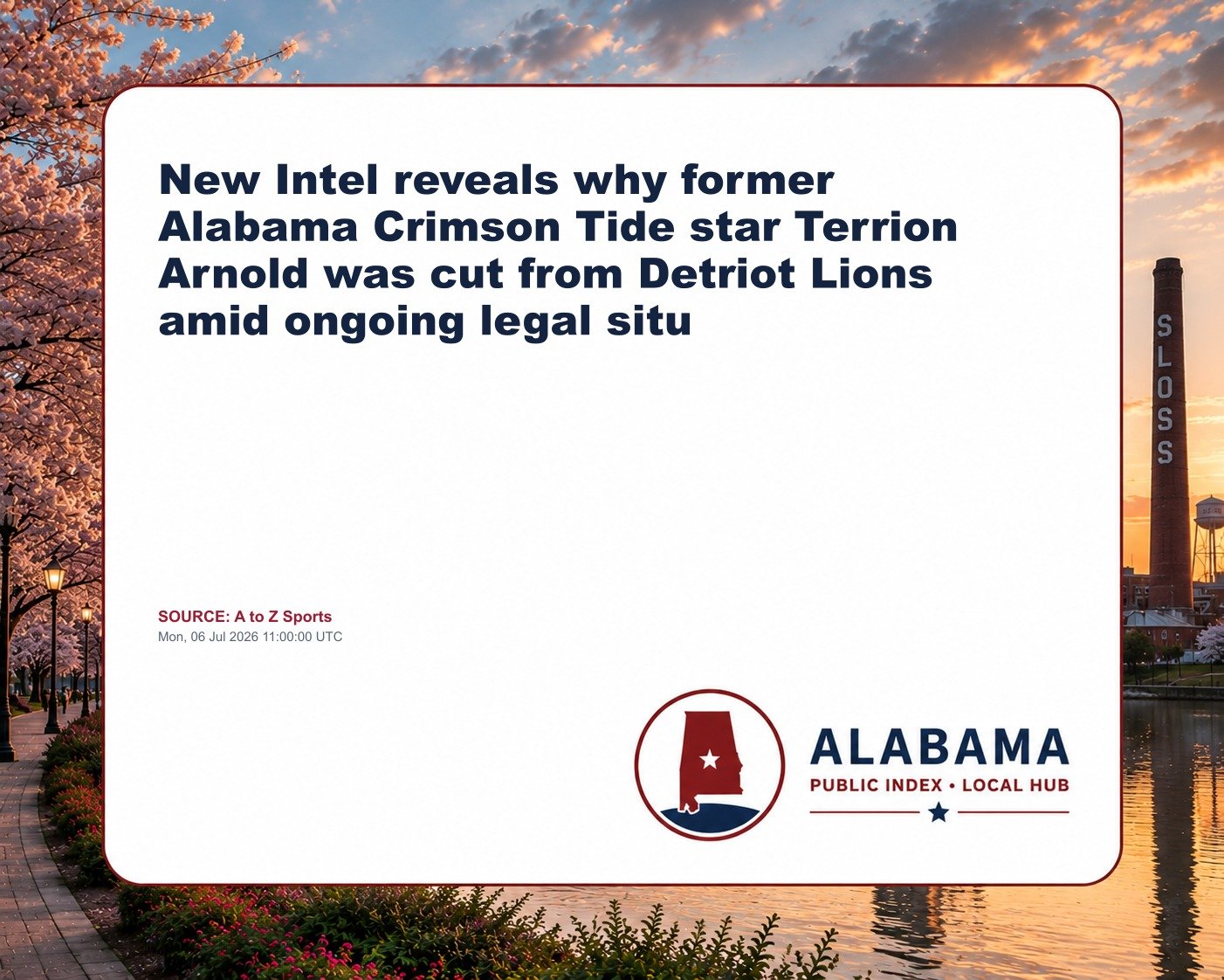 New Intel reveals why former Alabama Crimson Tide star Terrion Arnold was cut from Detriot Lions amid ongoing legal situ