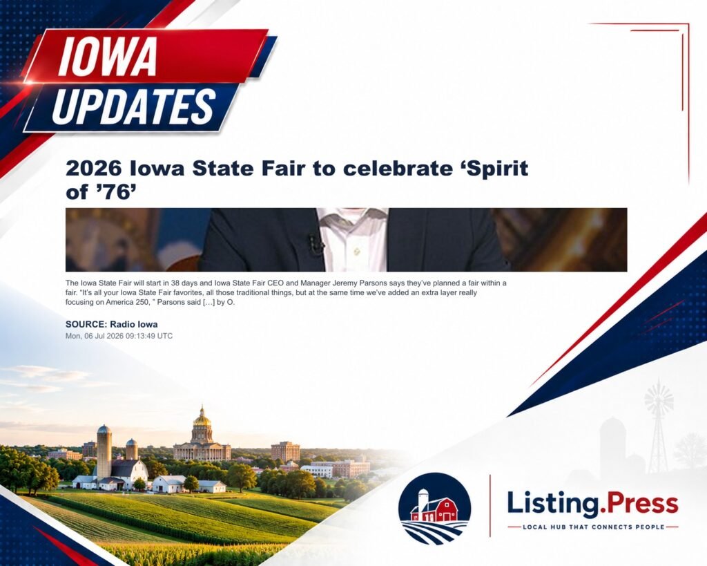 2026 Iowa State Fair to celebrate ‘Spirit of ’76’