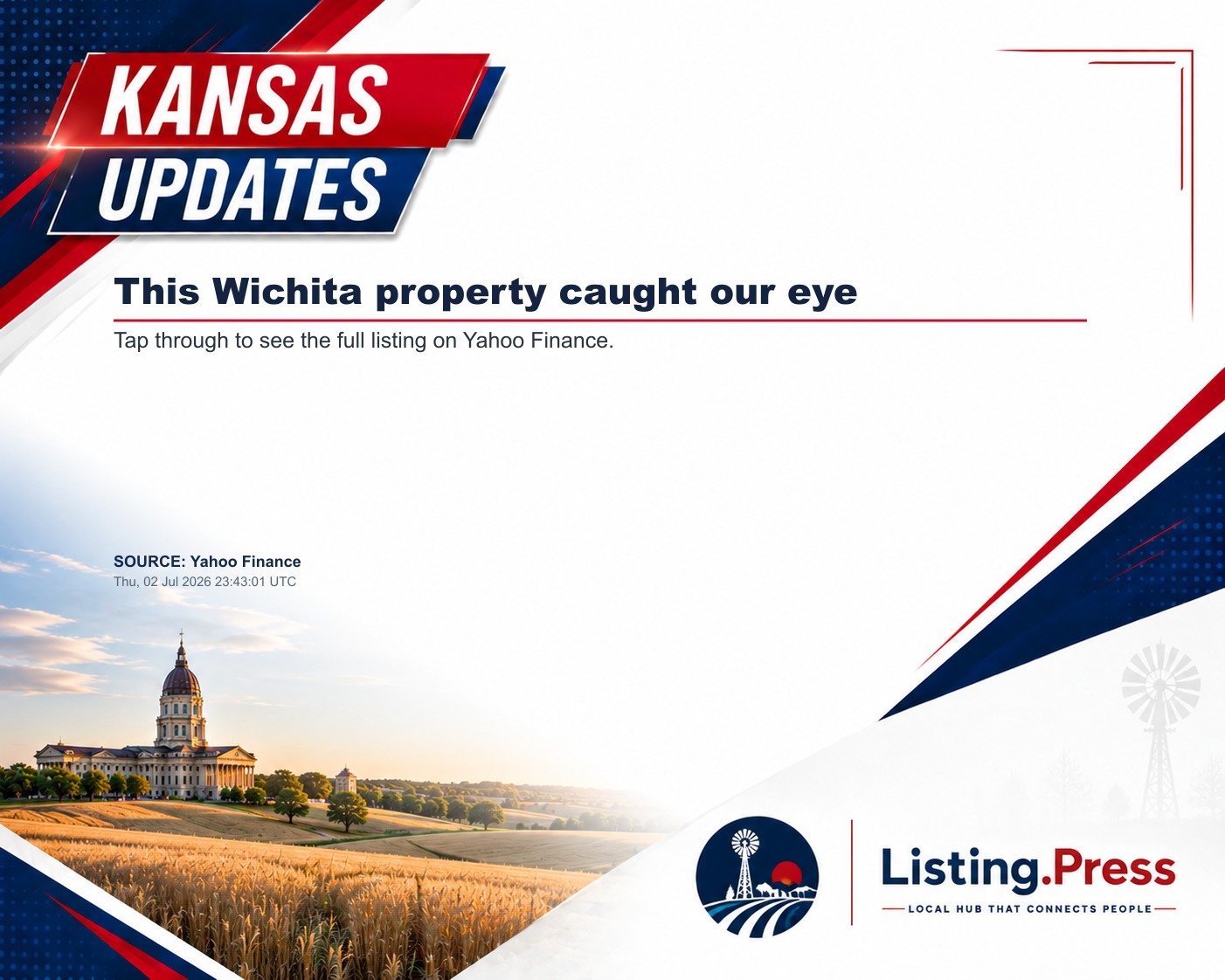 This Wichita property caught our eye