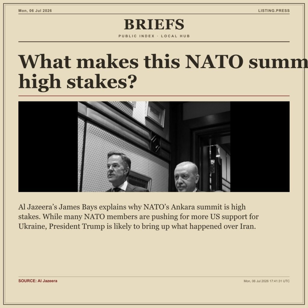 What makes this NATO summit high stakes?