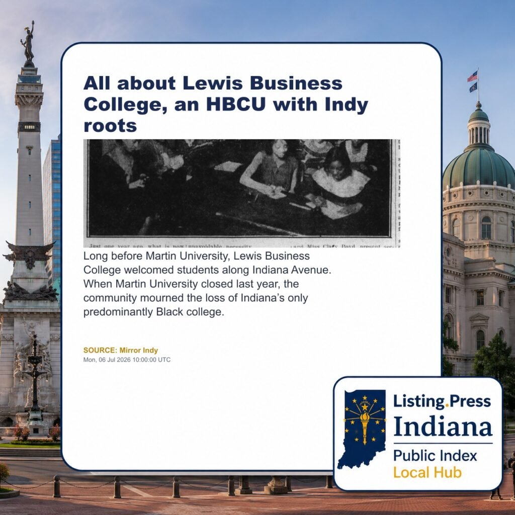 All about Lewis Business College, an HBCU with Indy roots