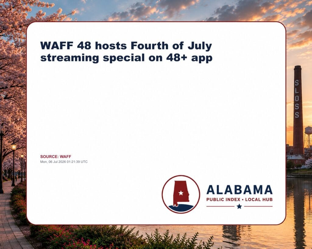 WAFF 48 hosts Fourth of July streaming special on 48+ app