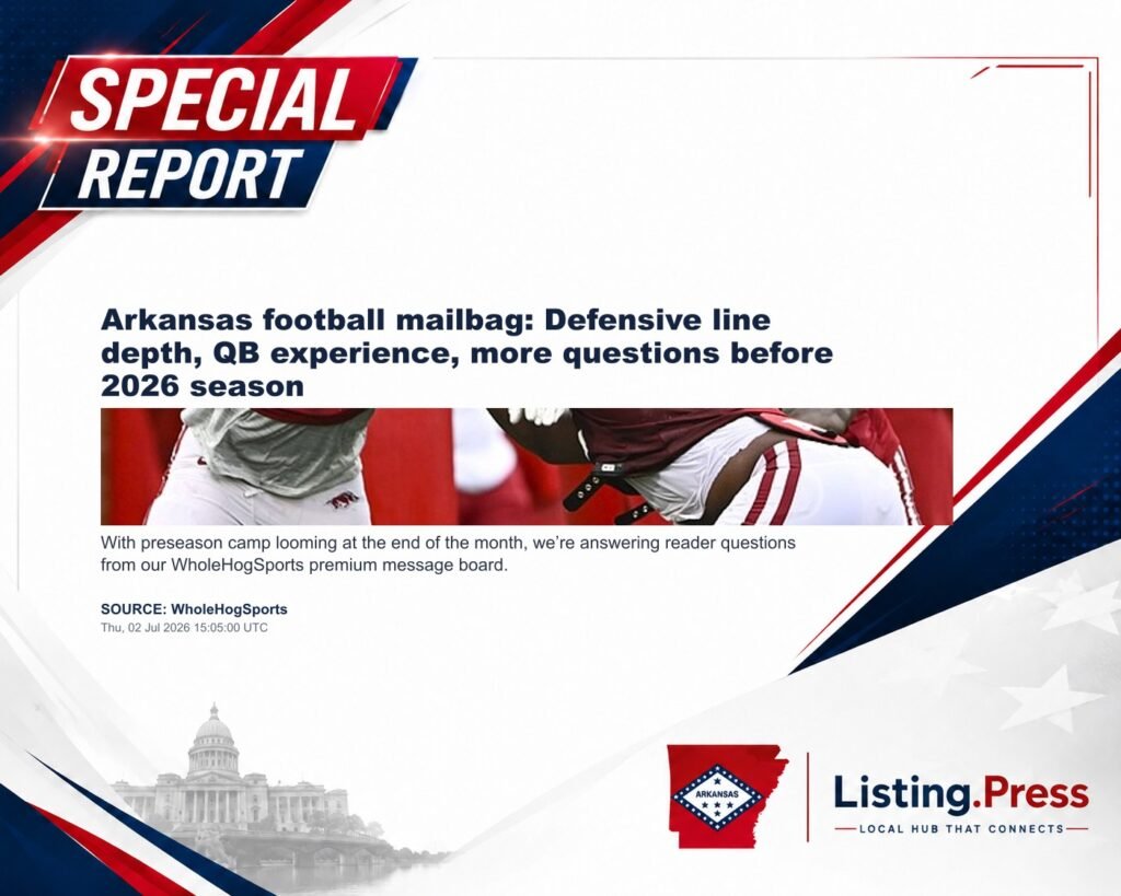 Arkansas football mailbag: Defensive line depth, QB experience, more questions before 2026 season