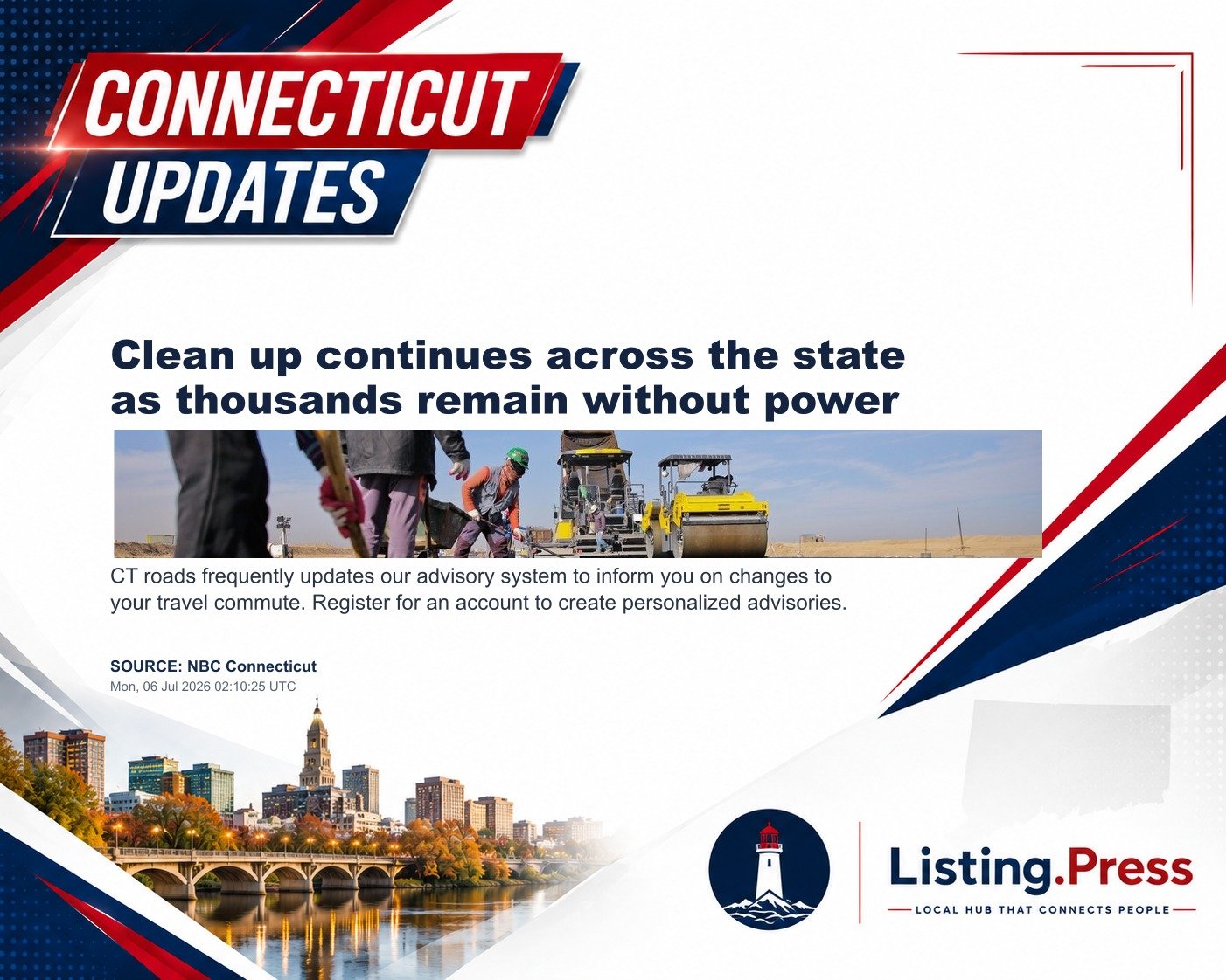 Clean up continues across the state as thousands remain without power