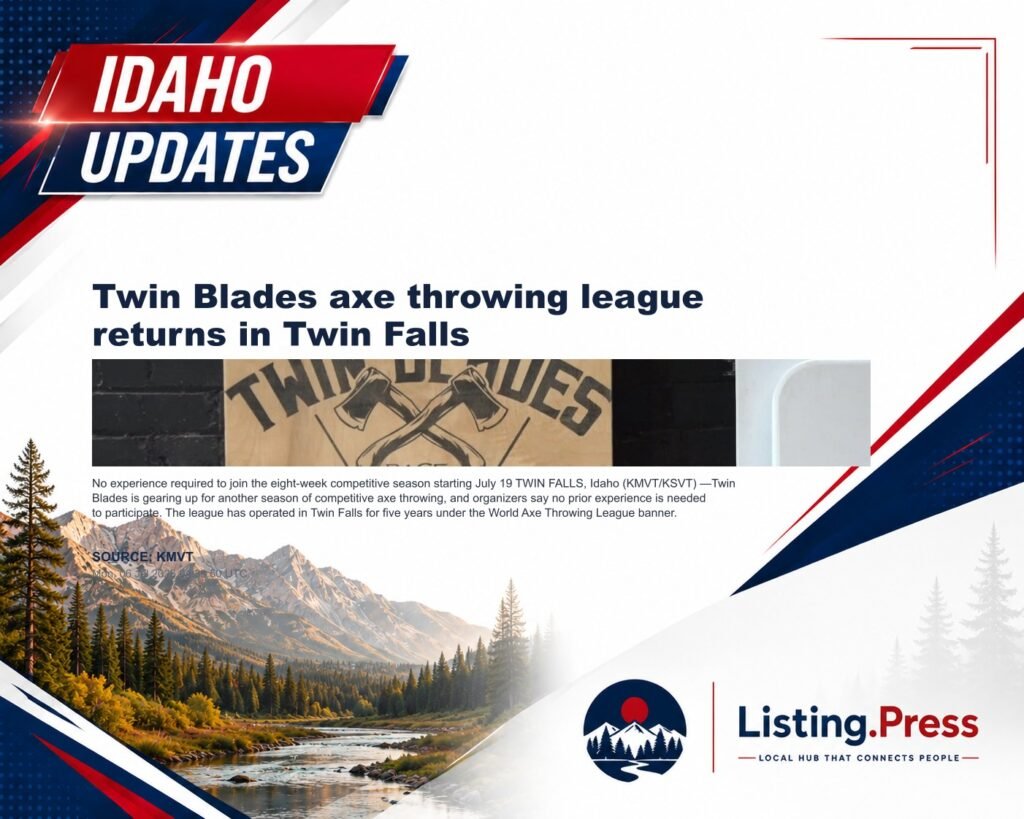 Twin Blades axe throwing league returns in Twin Falls