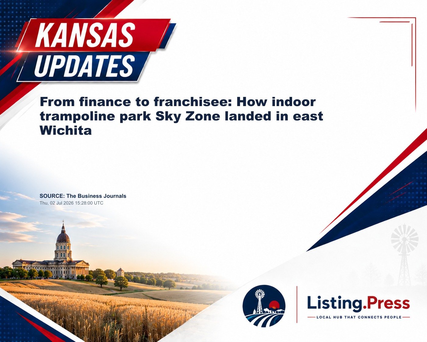 From finance to franchisee: How indoor trampoline park Sky Zone landed in east Wichita