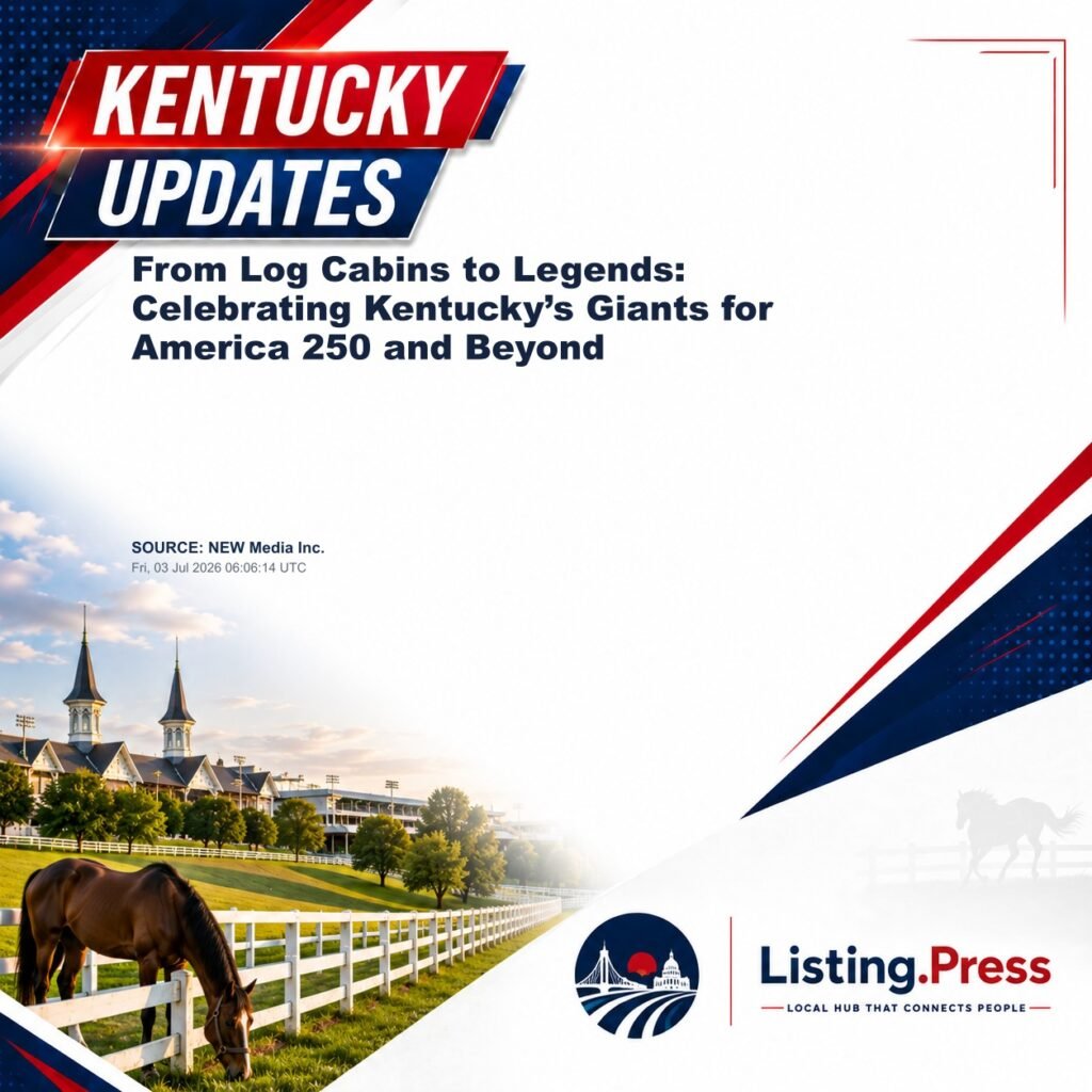 From Log Cabins to Legends: Celebrating Kentucky’s Giants for America 250 and Beyond