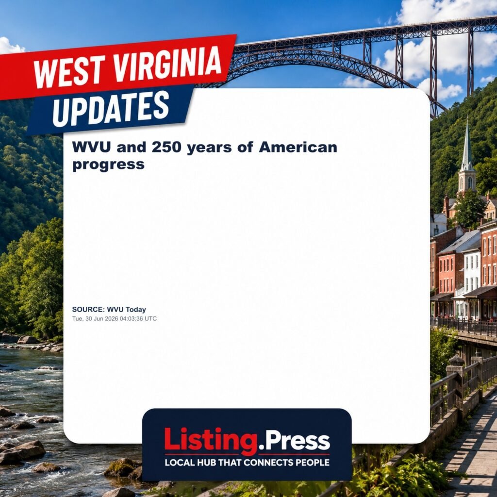 WVU and 250 years of American progress
