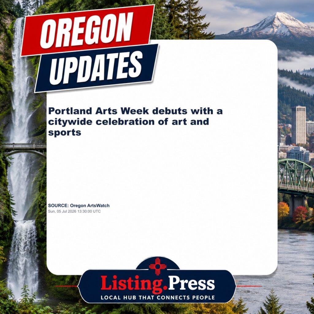 Portland Arts Week debuts with a citywide celebration of art and sports