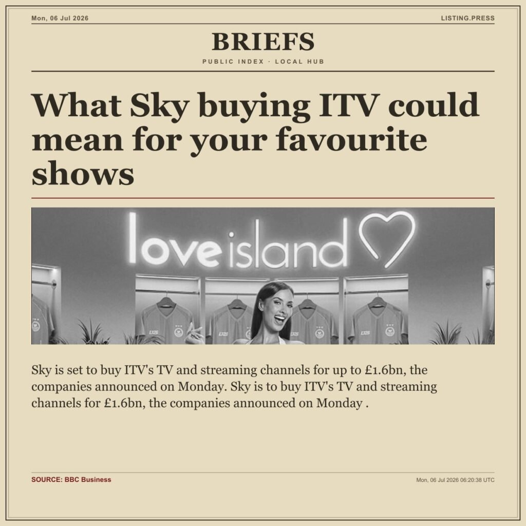What Sky buying ITV could mean for your favourite shows
