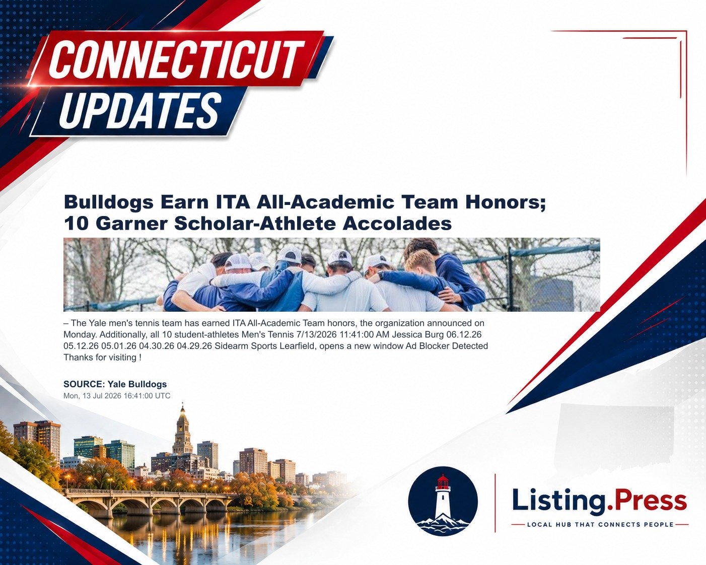 Bulldogs Earn ITA All-Academic Team Honors; 10 Garner Scholar-Athlete Accolades