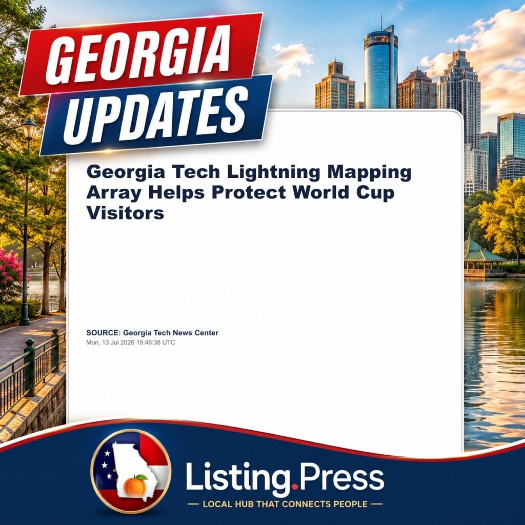 Georgia Tech Lightning Mapping Array Helps Protect World Cup Visitors