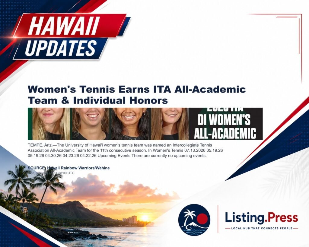 Women’s Tennis Earns ITA All-Academic Team & Individual Honors