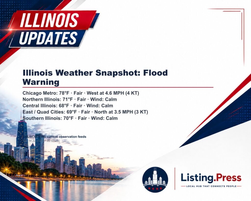 Illinois Weather Snapshot: Flood Warning