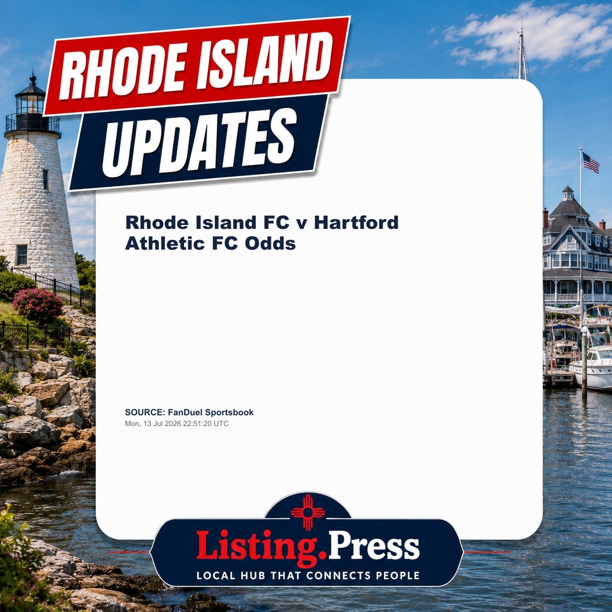 Rhode Island FC v Hartford Athletic FC Odds