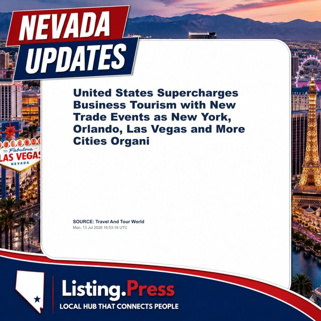 United States Supercharges Business Tourism with New Trade Events as New York, Orlando, Las Vegas and More Cities Organi