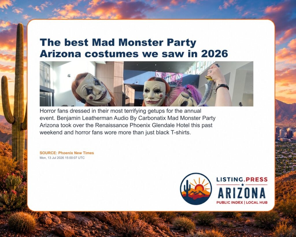 The best Mad Monster Party Arizona costumes we saw in 2026
