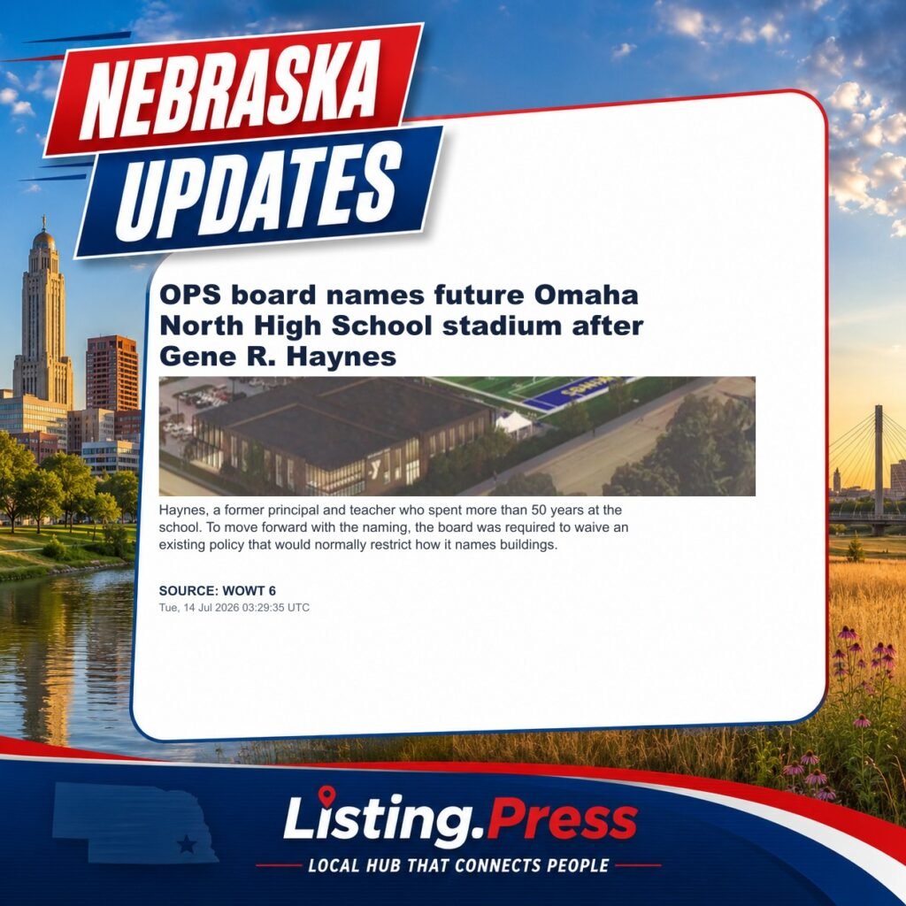 OPS board names future Omaha North High School stadium after Gene R. Haynes