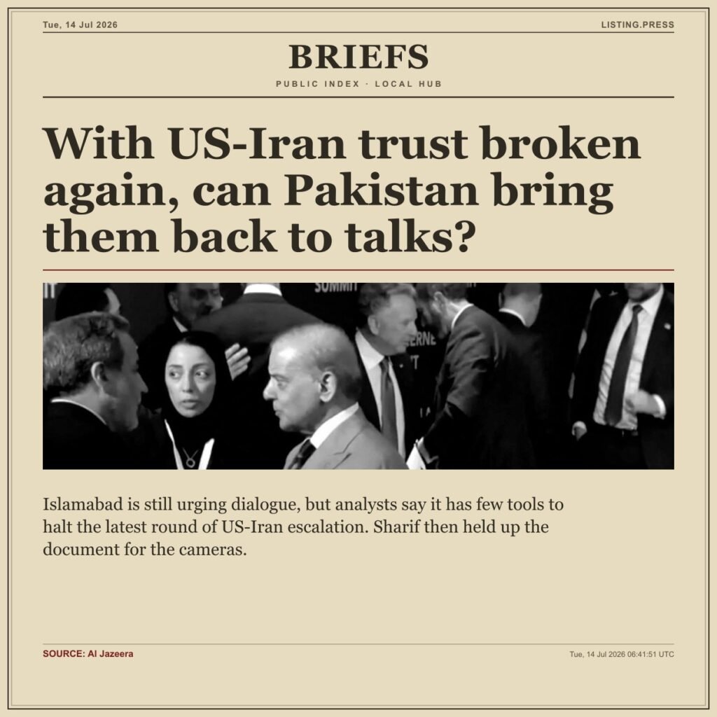 With US-Iran trust broken again, can Pakistan bring them back to talks?