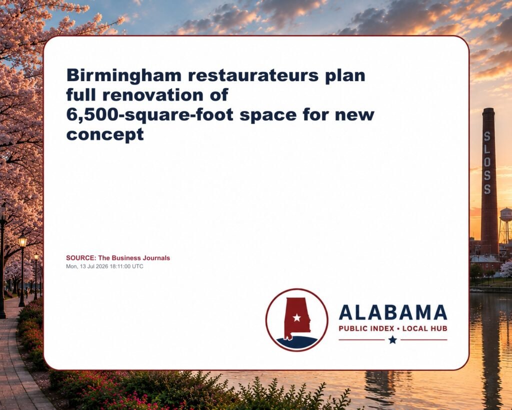 Birmingham restaurateurs plan full renovation of 6,500-square-foot space for new concept